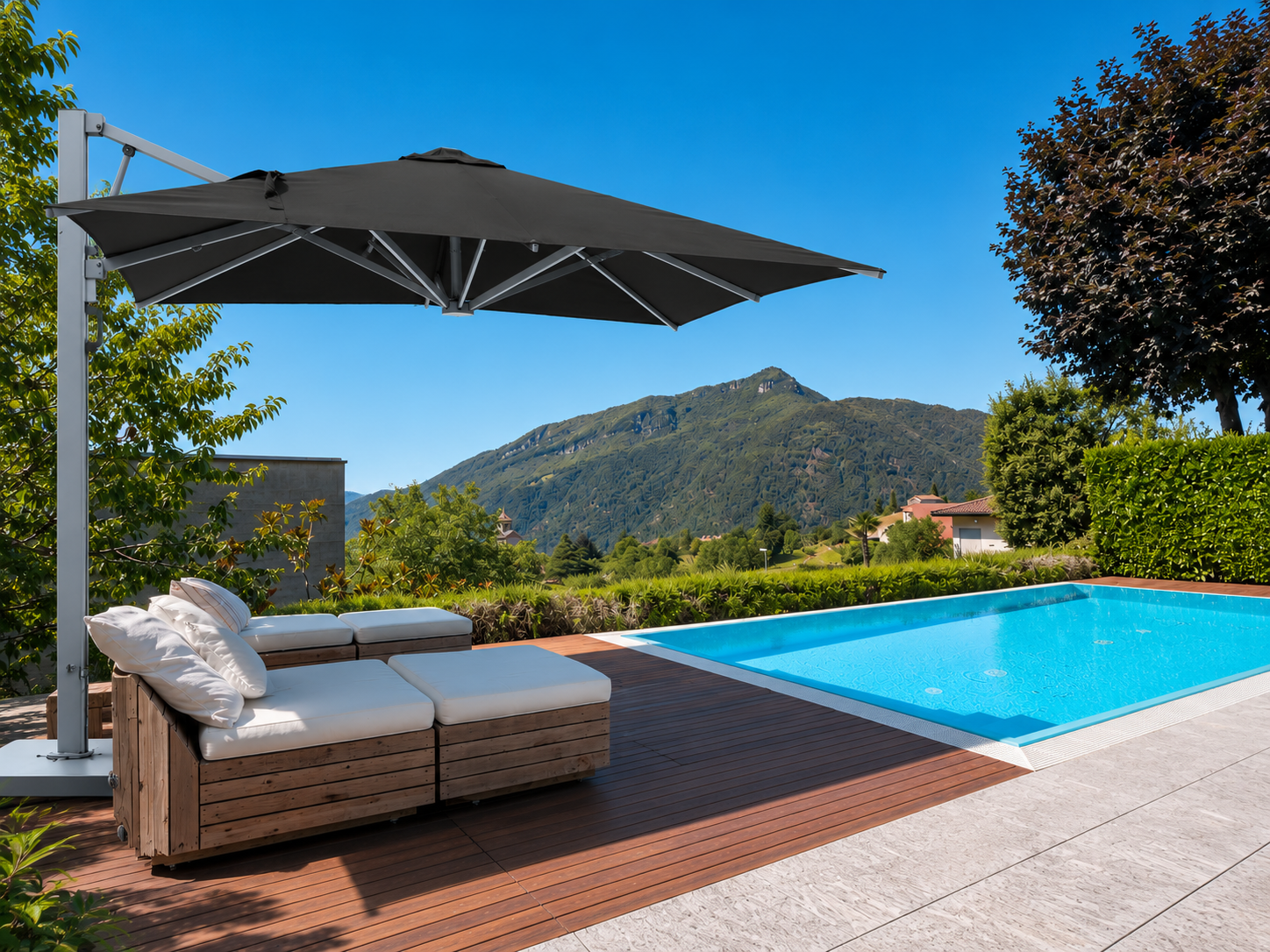 Coastal poolside perfection